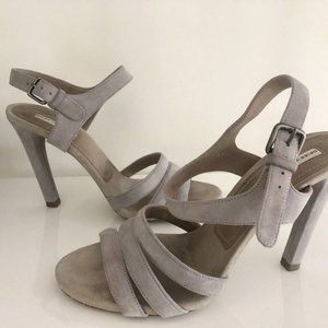 Dries Van Noten Strappy  Gray Sandal